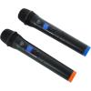 imageRockville RWM132V VHF Wireless Dual Handheld Microphone System High Sensitivity Long Range 200ft Clear Audio PlugandPlay for Live Performances and Events Includes 2 MicsMicrophone