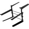 imageRockville Rock2d2 Adjustable Dual Shelf DJ Controller Midi Keyboard Laptop Stand