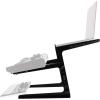 imageRockville Rock2d2 Adjustable Dual Shelf DJ Controller Midi Keyboard Laptop Stand