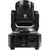 imageRockville RockOn7 40W RGBW Moving Head Wash Light 4x10W LEDs DMX ampamp Sound Modes FullFunction Remote for DJs Clubs Stage Lighting