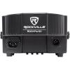 imageRockville RockPAR50 18W LED RGB Par Can Wash Light with DMX SoundActivated Mode Power DaisyChain Dual Bracket for DJs and Club LightingBlack