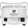 imageRockville RockPAR50 18W LED RGB Par Can Wash Light with DMX SoundActivated Mode Power DaisyChain Dual Bracket for DJs and Club LightingWhite