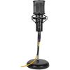 imageRockville RockPop Curve Pop Filter Windscreen Curved Mesh Lightweight 0064 lbs Broad Mic Compatibility Durable Metal for Studio Recording and PodcastingElastic Mount On Mic