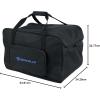 imageRockville TB8 v2 Padded Speaker Bag for 8quot DJ PA Speakers Stand Holder Thick Foam Padding WaterResistant Dual YKK Zippers Perfect for DJs and Musicians10  Inches