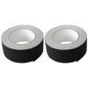 imageRockville 2 Rolls Pro AudioStage Wire Rock Gaff Black Gaffers Tape 2quot x100 Ft