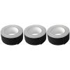 imageRockville 3 Rolls Pro AudioStage Wire Rock Gaff Black Gaffers Tape 2quot x100 Ft