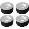 imageRockville 4 Rolls Pro AudioStage Wire Rock Gaff Black Gaffers Tape 2quot x100 Ft