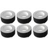 imageRockville 6 Rolls Pro AudioStage Wire Rock Gaff Black Gaffers Tape 2quot x100 Ft