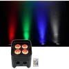 imageRockville Best PAR 50 24W Rechargeable Par Can Wash Light Wireless DMX 6in1 RGBWAUV LEDs 4400mAh Battery for DJs and Event LightingBlack
