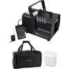 imageRockville Bundle 1 ROCKHAZE 1000 CFM DMX Hazer Machine Water Based DJClub Haze2 Remotes Bundle with 1 BAG1200 Waterproof Travel Bag For FogHaze Machine 2 Items