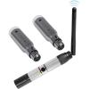 imageRockville DMXWTR Wireless DJ DMX Lighting Transmitter2 Receivers