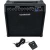 imageRockville GAMP 30 Watt Guitar Combo Amplifier Bluetooth Mic Input Footswitch Delay Effect for Home Practice and Small Gigs30 Watt