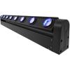 imageRockville MOTIONSTRIP 80W Motorized Moving Head RGBW Color Strip Light Bar WashBeam Modes DMX Control 270 Degree Rotation 5 Degree Beam Angle for DJs and Stage EventsLight Bar