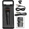 imageRockville RMICSR Dynamic Handheld Microphone 600 Ohms 30 72dB Sensitivity M56 Cartridge Metal Body OFC Copper Cables ampamp Case for DJ Vocal Karaoke
