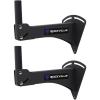 imageRockville RPW20 Pair Adjustable Wall Mount Brackets for PA Speakers 110 lbs Load 55 Degree Horizontal ampamp 45 Degree Vertical Angle 13quot Wall Offset HeavyDuty Steel for Pro Audio ampamp Home Theater