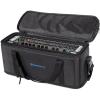 imageRockville RRB30 3U Rack Bag DoubleSided Case with 12quot Depth Shoulder Strap Zippered Pockets MilitaryGrade Nylon for DJs and Live Sound Professionals12