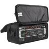 imageRockville RRB40 4U Rack Bag DoubleSided Case 12quot Depth Shoulder Strap Zippered Pockets Durable Nylon for DJs and Live Sound Professionals12