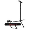 imageRockville Wired Pro MIc Kit 1  HighEnd Metal MicrophoneMic StandCarry BagCable BlackStandCarry BagCable