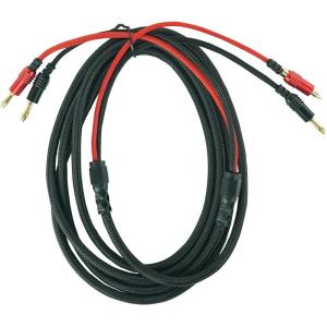 imageRockville BN20 20 14 AWG 100 OFC Copper Banana to Banana Cable Braided Jacket TangleFree for Home Audio and Pro DJs10 Foot
