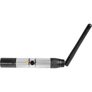 imageRockville DMXWTR 24GHz Wireless DMX Lighting Transmitter 1968 Ft Range 7 Group Control 25 Receivers GFSK Modulation for DJs Stage and Event Lighting