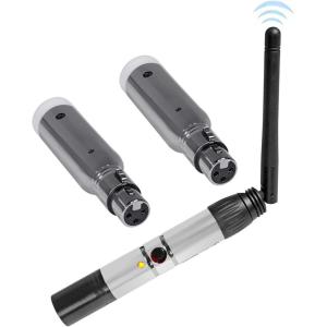 imageRockville DMXWTR Wireless DJ DMX Lighting Transmitter2 Receivers