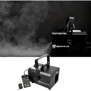 imageRockville ROCKHAZE 1000 CFM DMX Hazer Machine Water Based DJClub Haze2 Remotes700 CFM