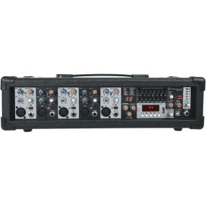 imageRockville RPM47 1800w Powered 5 Channel Mixer Amplifier 8 Ohm Bluetooth USB Interface Digital Effects 7Band EQ for Live Bands and Church Audio