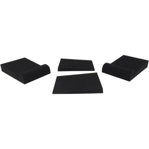 imageRockville RRS190S Pair Foam Studio Monitor Isolation Pads 75quot x 95quot 3Angle Tilt Vibration Reduction Durable Foam for Studio Recording and Home Theater