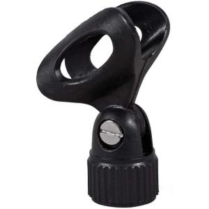imageRockville RVCLIP1 Universal Microphone Clip Fits SM57SM58 Solid Construction Secure Grip Easy Install for Live Performances and Studio Recording