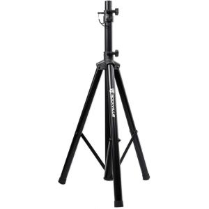 imageRockville RVES05 Heavy Duty Tripod DJ PA Speaker Stand 71quot Max Height 100 lb Capacity 35mm Pole Mount Steel Build for DJs and Live Sound