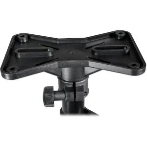 imageRockville RVSSA1 Universal 35mm Speaker Adapter Bracket Durable Plastic Lag Screw Mount Easy Setup for Pro Audio and DJ Setups