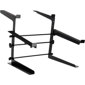 imageRockville Rock2d2 Adjustable Dual Shelf DJ Controller Midi Keyboard Laptop Stand