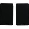 image2 Rockville RockShelf 54B Black 525quot Home Bookshelf Speakers8quot Speaker Stands