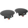 image8 Rockville HC655 65quot 500 Watt Black inCeiling Home Theater Speakers 8 Ohm