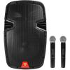 imageRockvilIe RAM12BT 12quot Portable Rechargeable 600W DJ PA Speaker 2 Mics Bluetooth