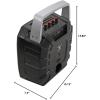 imageRockvilIe ROCKBOX 65quot 100w Rechargeable Bluetooth Rugged Jobsite Speaker USBSD