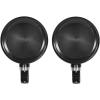 imageRockville 2 MAC40S 4quot Chrome Swivel Aluminum Tower Handlebar Speaker Pods ATVUTVBlack