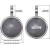 imageRockville 2 MAC40S 4quot Chrome Swivel Aluminum Tower Handlebar Speaker Pods ATVUTVBlack
