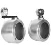 imageRockville 2 MAC40S 4quot Chrome Swivel Aluminum Tower Handlebar Speaker Pods ATVUTVSilver