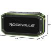imageRockville 2 Rock Anywhere Waterproof Portable Bluetooth SpeakersTWS Linking