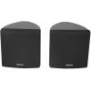 imageRockville 4 Cube 35quot 30w RMS Black Home Theater Wall SpeakersSwivel Brackets