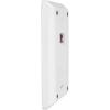 imageRockville 4 ROCKSLIM White 240w Slim Home Theater Wall SpeakersJBL Subwoofers