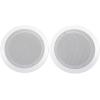 imageRockville 6Zone Home Audio System8 White Ceiling Speakers 4 BedroomLiving RoomBathroom