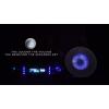 imageRockville 8 HC65BLED 65quot 500 Watt inCeiling Home Theater Speakers wBlue LED