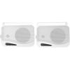 imageRockville 8 HP4S8 4quot OutdoorIndoor Home Theater Speakers wSwivel Brackets