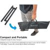 imageRockville ACCB Collapsible TBar Lighting Bar for 35MM Pole Stand Travel Bag Included 4 Light Mounts Portable Perfect for DJsEventsLightsACCB