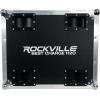 imageRockville BEST CHARGE H2O Charging Case for 6 BEST PAR H2O Lights Stackable BuiltIn Wheels Durable AluminumPlywood Design for DJs and Event Lighting