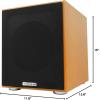 imageRockville BluTube Bluetooth Tube Amplifier65 inches Wood Bookshelf Speakers8 inches Sub