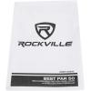imageRockville Charging Travel Road Case for 8 Best PAR 50 Lights