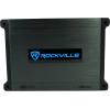 imageRockville DBM12 2000W Peak500W RMS Mono 2Ohm Marine Amplifier Waterproof Covers Bass Remote ClassD Power Designed for Boat Audio Systems